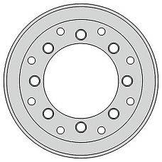 Обод (Диск колёсный)  /c крепежом/ 4.00E-9-130-160-8H-16 A=60